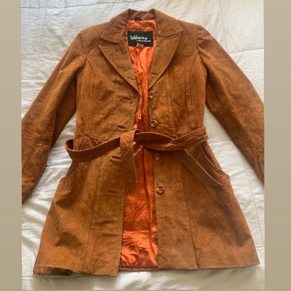 Vintage 70s Wilson’s leather Suede Coat